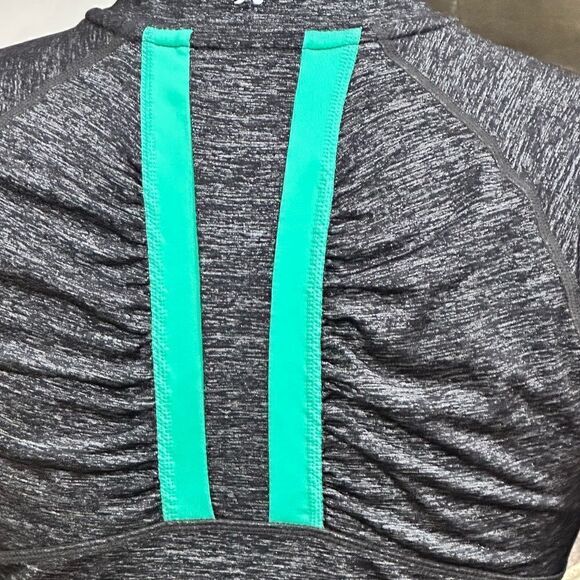 Ideology Women’s Active Space Dye Jacket in the Size Small in Black/Green Combo - Picture 10 of 11